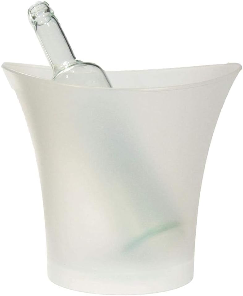 PeSandy 5 L LED Ice Bucket – Colour‑Changing LED, Leak‑Proof, Food‑Grade PP