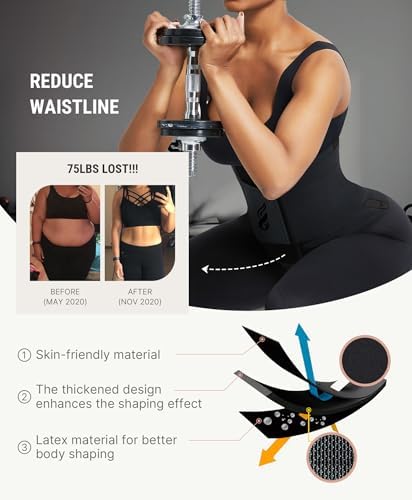 Waist Trainer Belt Tummy Control Body Shaper Fitness Support Small