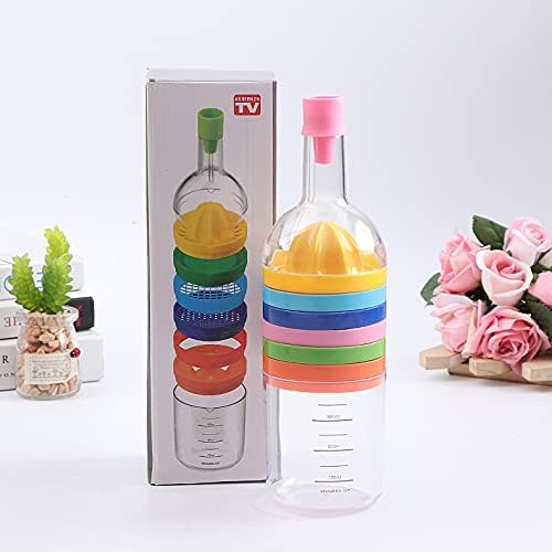 Essential 8-in-1 Kitchen Tool Bottle Multi-Use Gadget Funnel Grater Opener