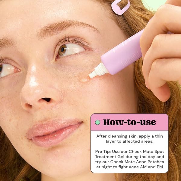 Glossmetics Check Mate Spot Clearing Gel 10 ml – Tea Tree, Tangerine & Centella