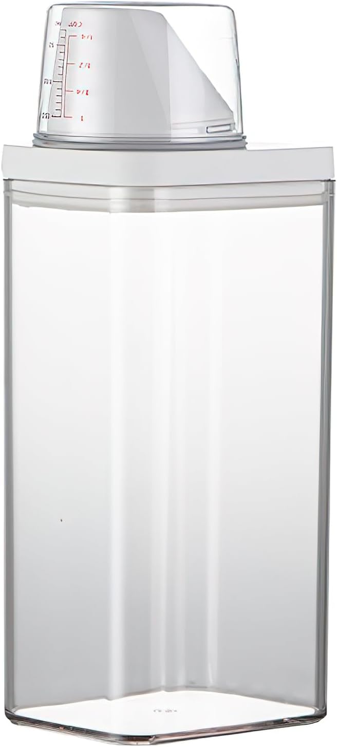 HENGBIRD 1.5 L Washing Powder Dispenser – Airtight, Easy‑Pour, Multi‑Use Storage