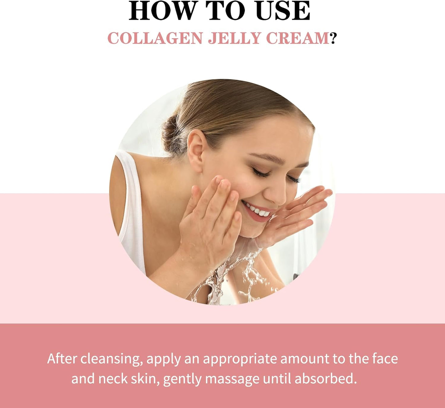 Collagen Jelly Cream – Niacinamide & Hydrolysed Collagen Moisturiser – 100 ml