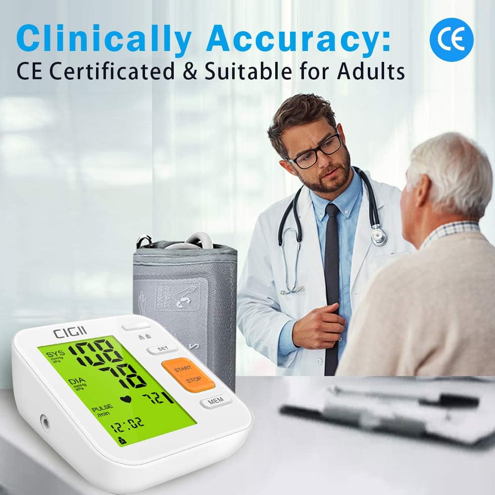 Wellue B02 Upper Arm Digital Blood Pressure Monitor – Dual User