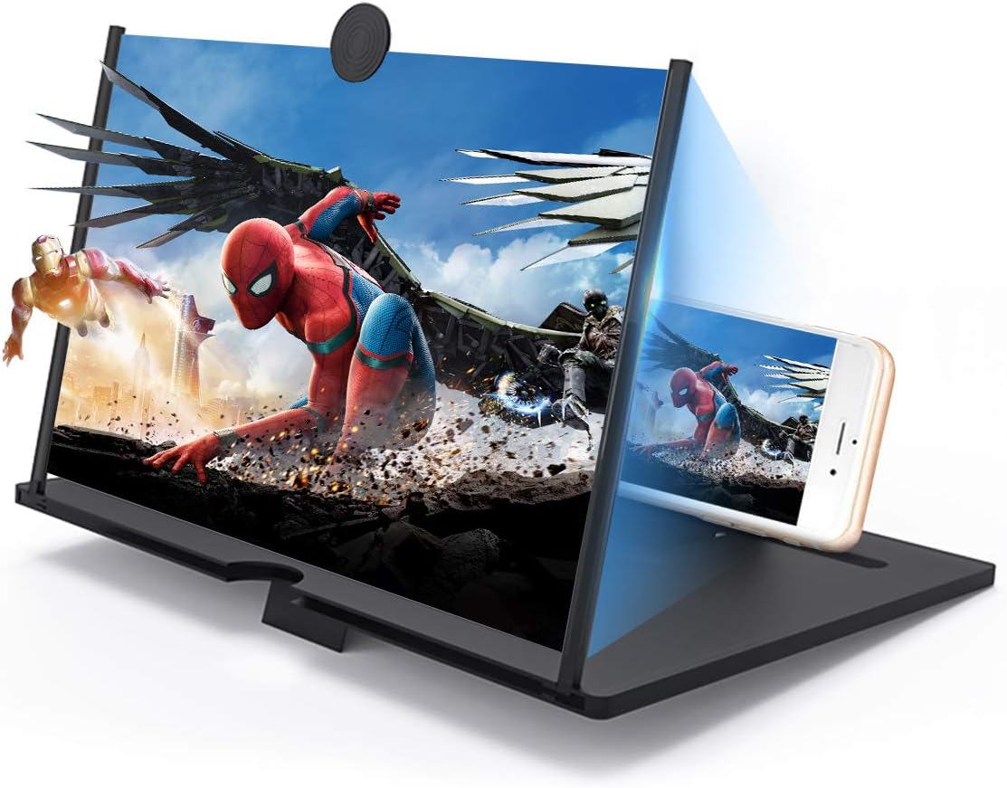 10 inch Phone Screen Magnifier, HD Mobile Phone Screen Amplifier