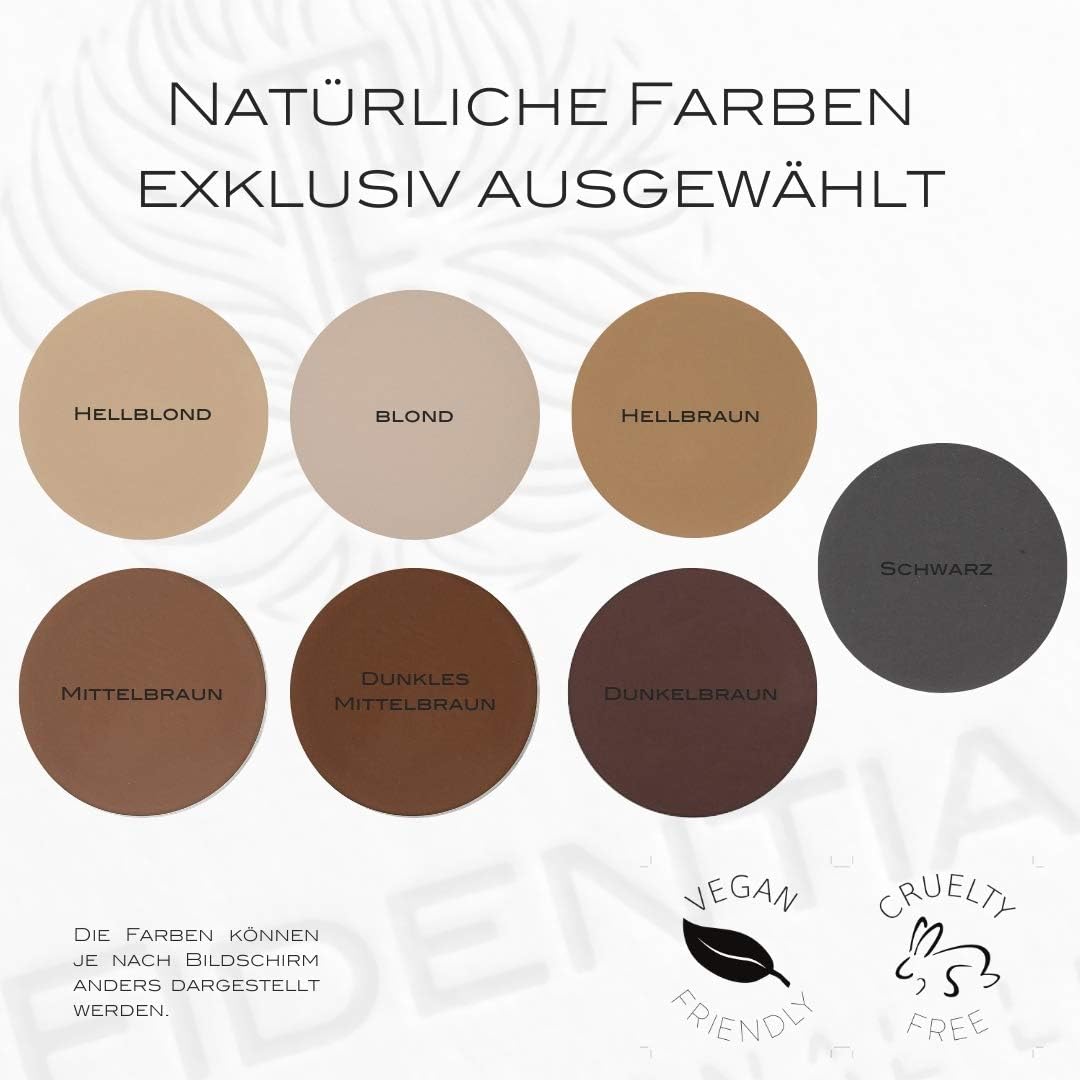 Fidentia Hair Shader Root Touch‑Up Concealer – Instant Grey Root Coverage Powder