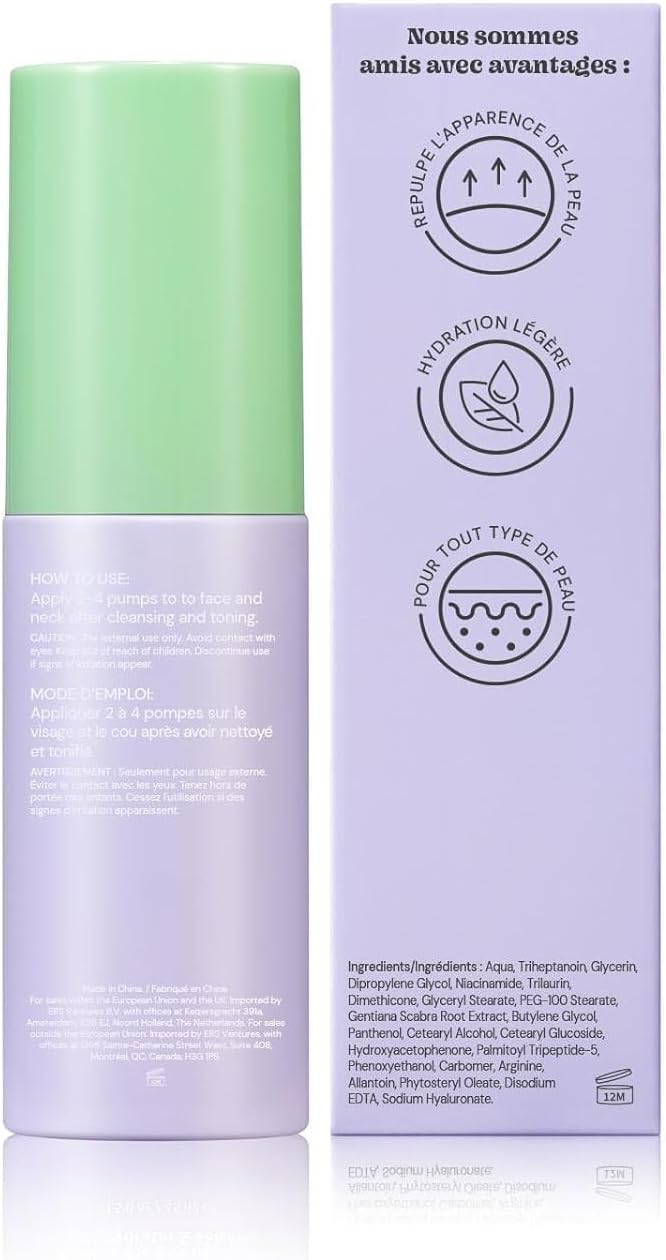 Glossmetics Peptide Glazed Face Serum 5 % Niacinamide + Hyaluronic Acid – Hydrating Glow