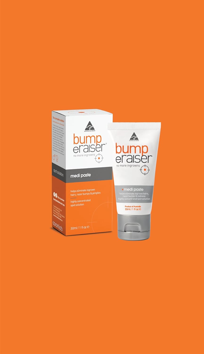 “Bump eRaiser Medi Paste 30 ml – Ingrown Hair & Razor Bump Treatment”