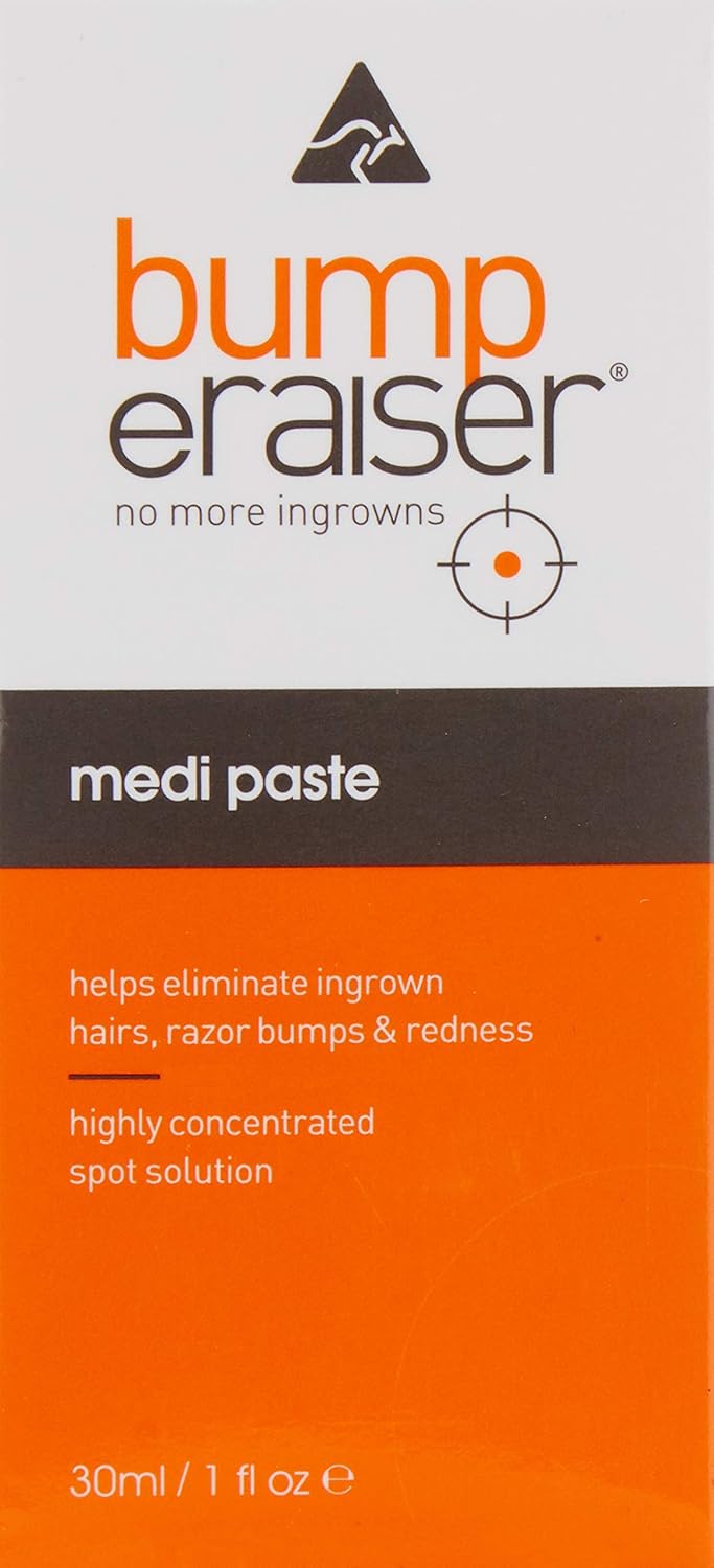 “Bump eRaiser Medi Paste 30 ml – Ingrown Hair & Razor Bump Treatment”