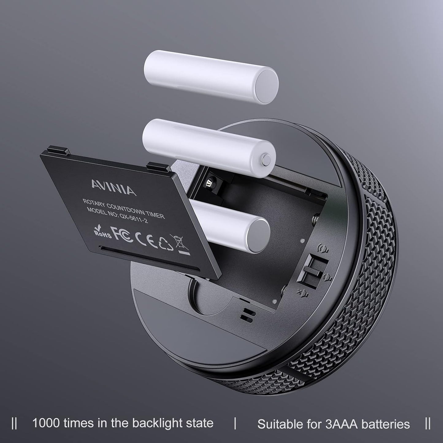 AVINIA Large LED Magnetic Countdown & Count‑Up Timer