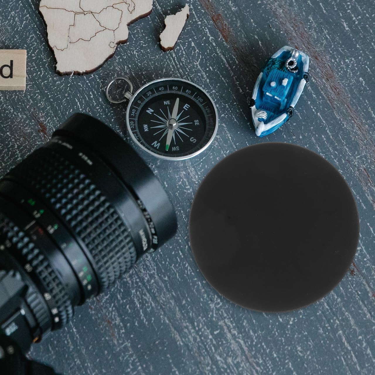 SOLUSTRE 77mm Camera Filter Protective Storage Case Lens Cover Box