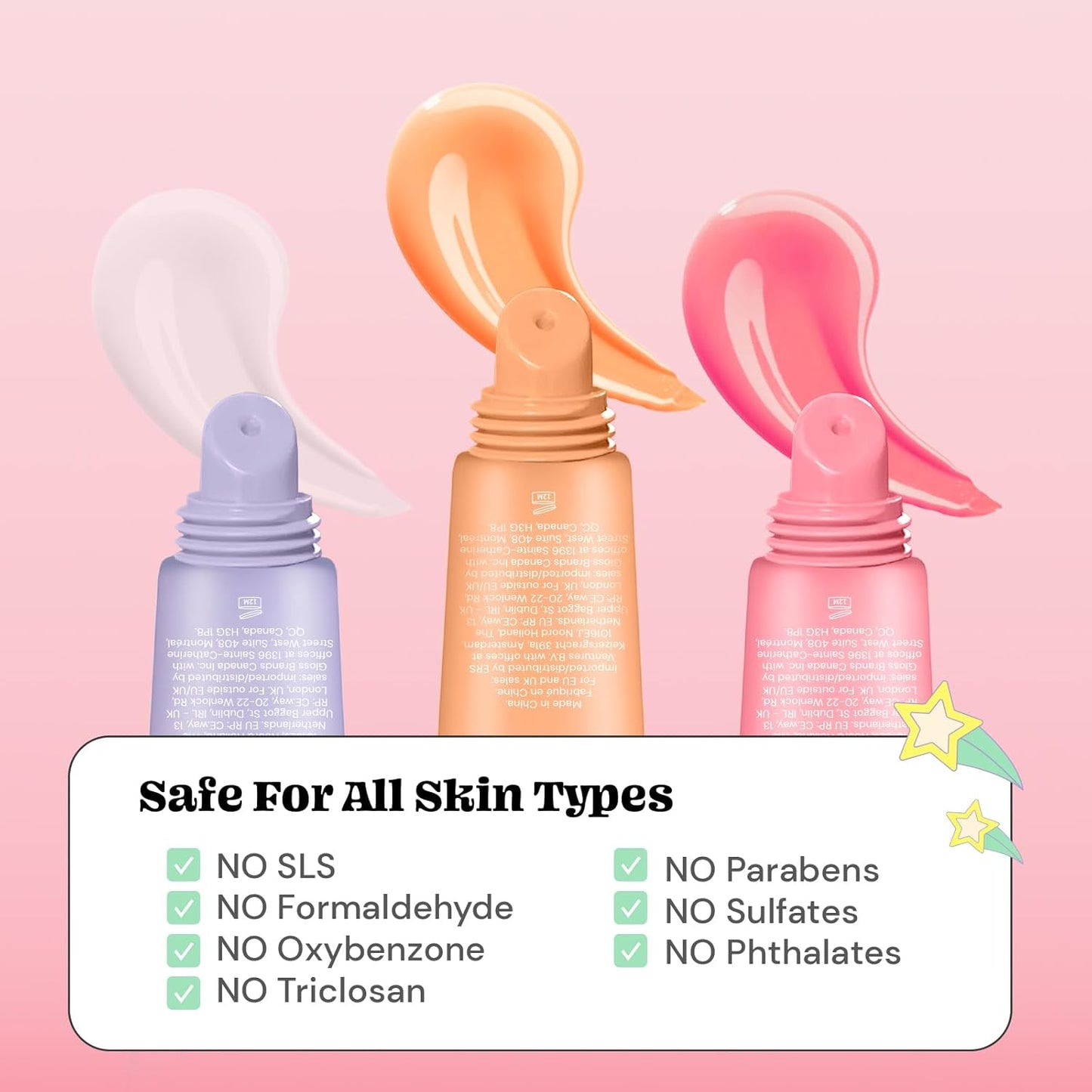 Glossmetics Glossy & Glazed Overnight Lip Mask – Hydrating Fruit Butter Gloss