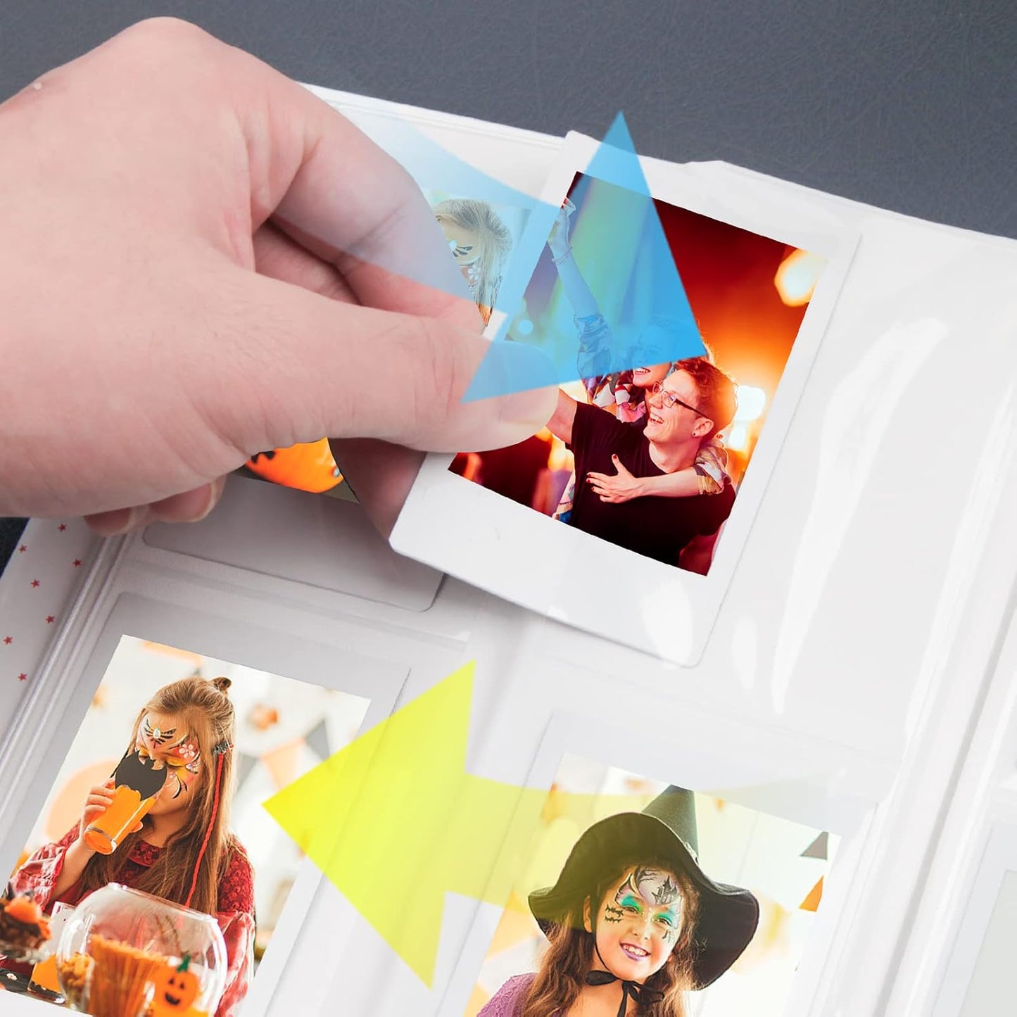 3‑Piece 128‑Pocket Instax / Polaroid Mini Photo Album Set + Camera Case Gift