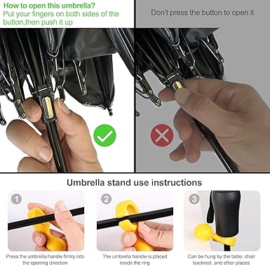 KunpengZen Mini Foldable Travel Umbrella – Compact, Windproof, UV‑Protection