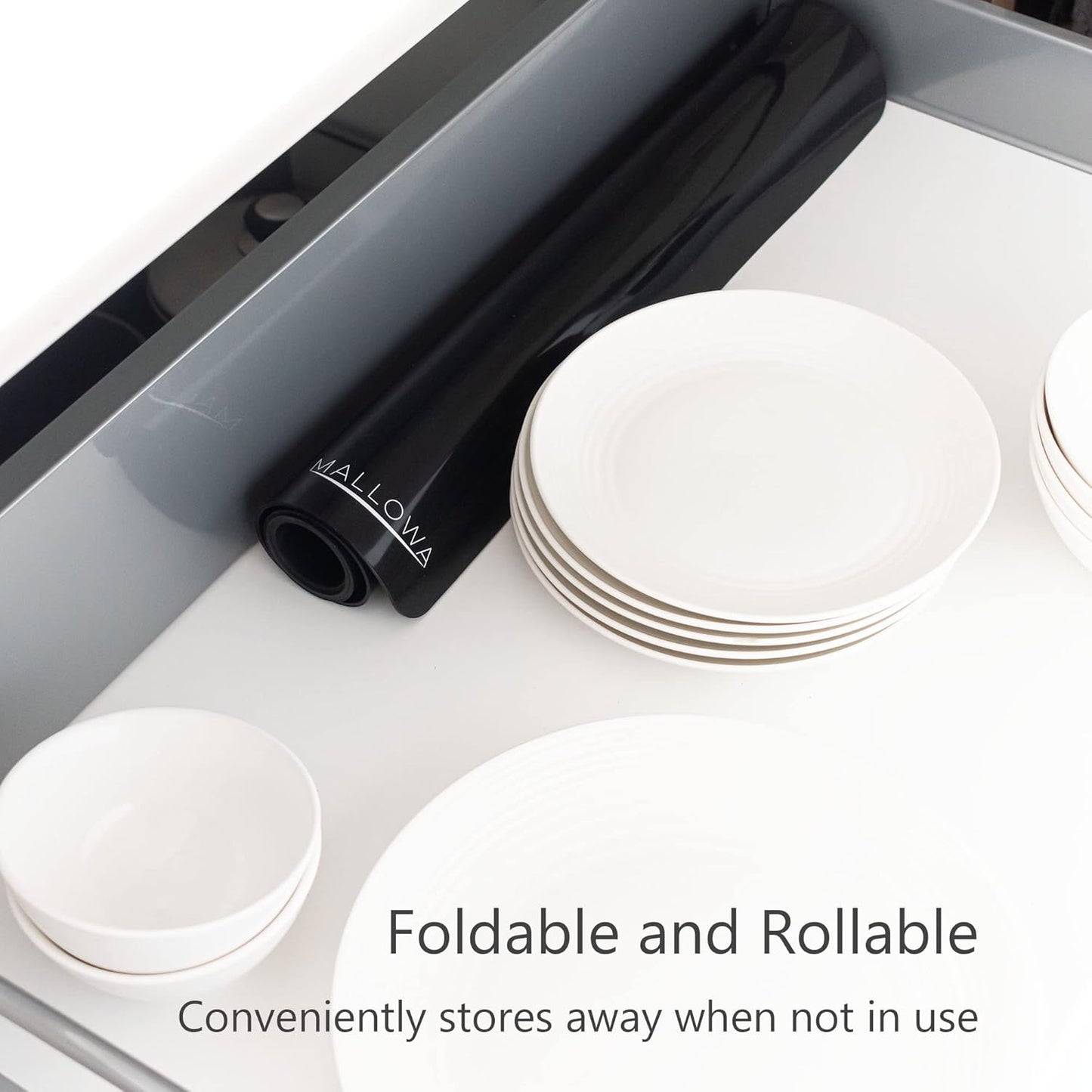 Mallowa 70×50 cm Thick Silicone Hob Cover – Heat-Resistant, Non-Slip Cooktop Protector