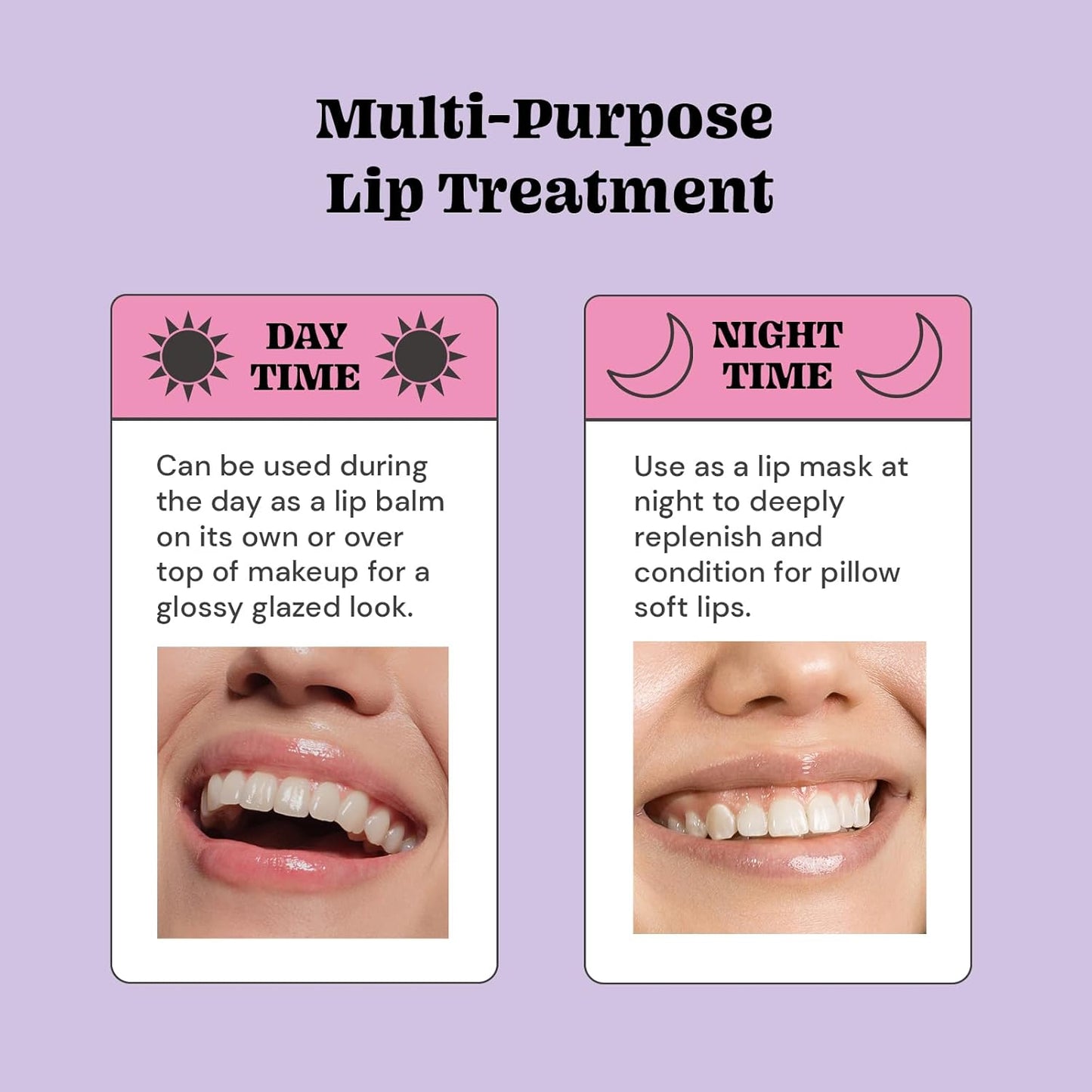 Glossmetics Glossy & Glazed Overnight Lip Mask – Hydrating Fruit Butter Gloss