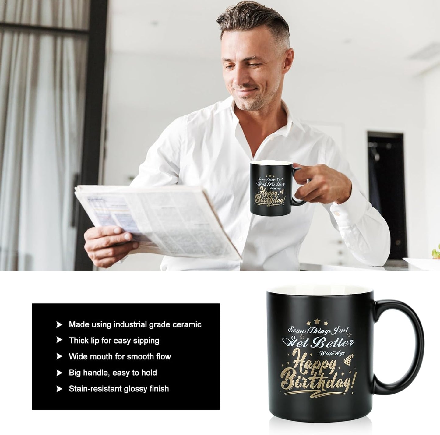 Humorous Men’s Birthday Gift Hamper – Gifts for Dad, Husband, Brother & Friend