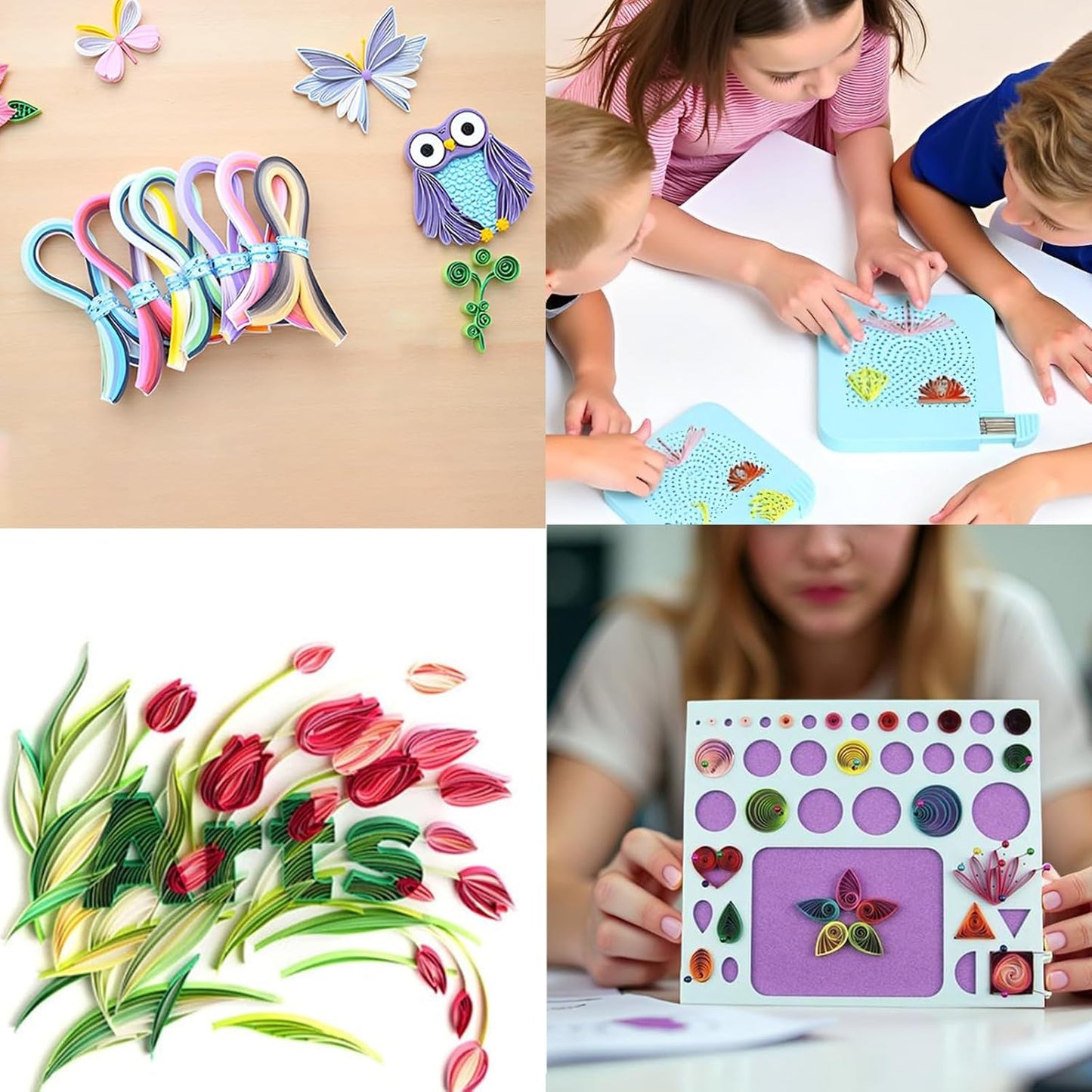 YURROAD 900‑Strip 36‑Colour Quilling Paper Kit – Complete Beginner Set
