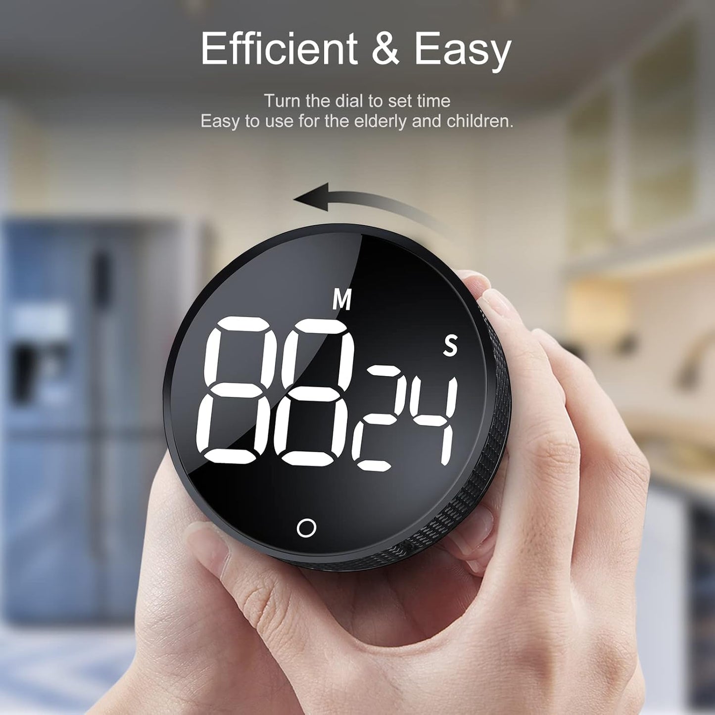 AVINIA Large LED Magnetic Countdown & Count‑Up Timer