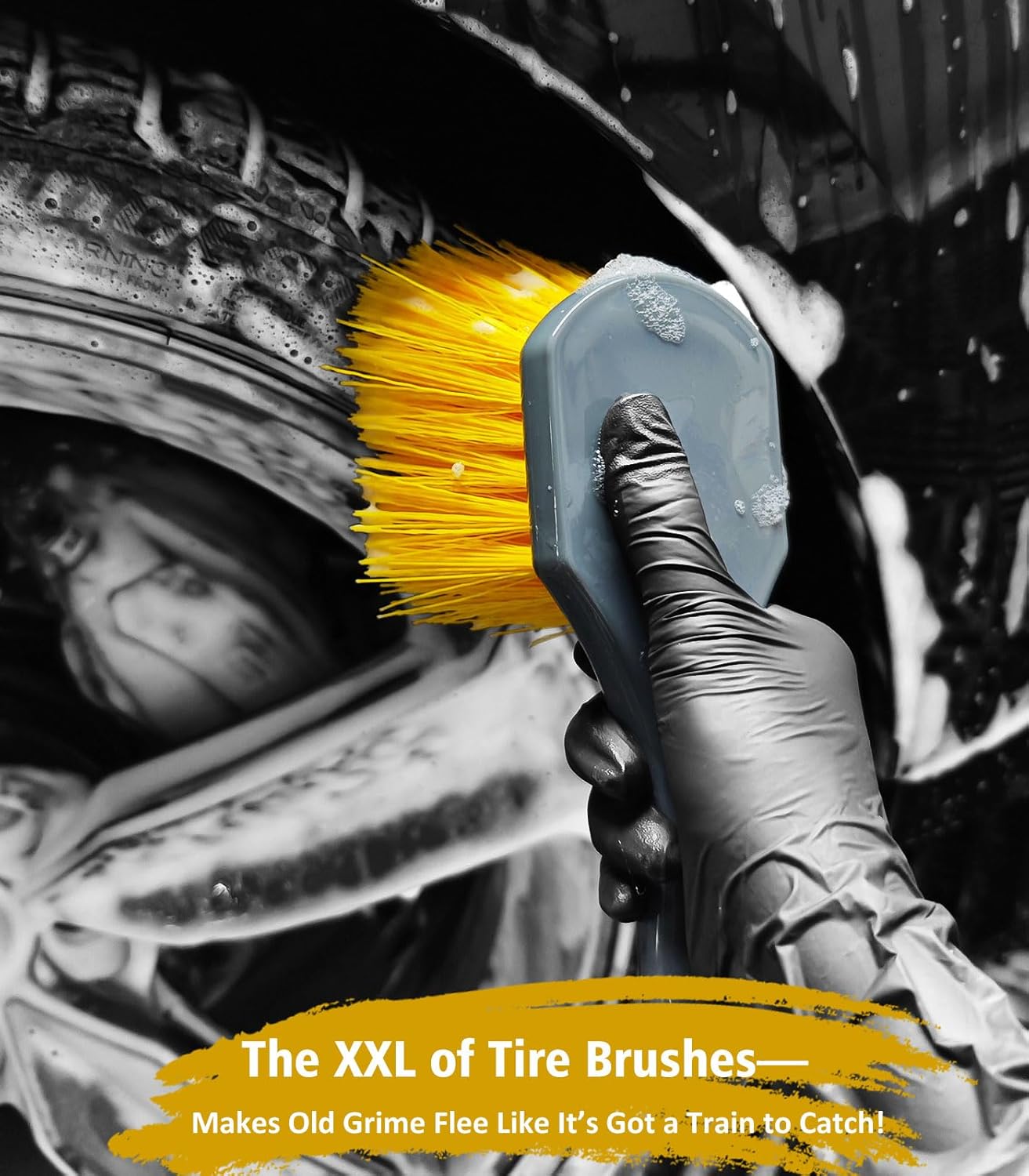 YeewayVeh 8-Piece Extendable Car Wash Kit – Soft Mop & Brushes for Scratch Free Shine