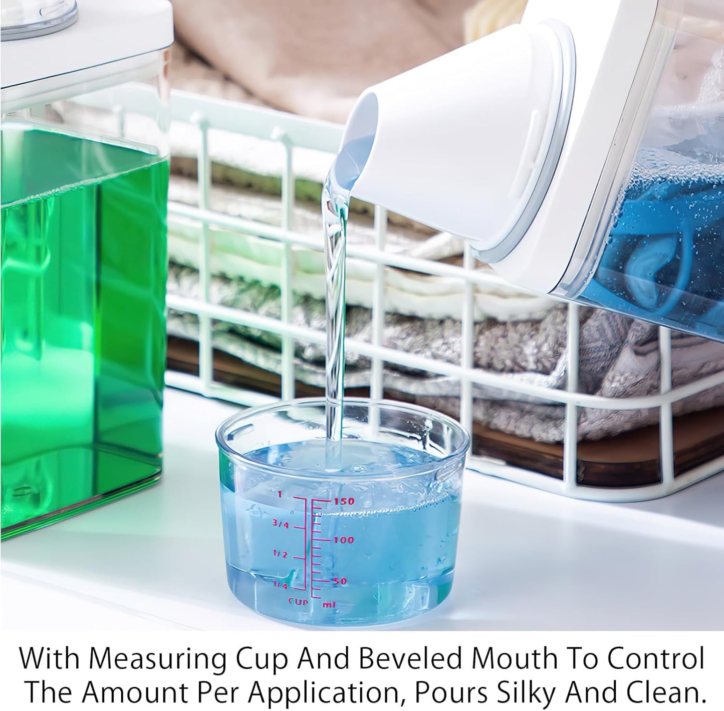 HENGBIRD 1.5 L Washing Powder Dispenser – Airtight, Easy‑Pour, Multi‑Use Storage
