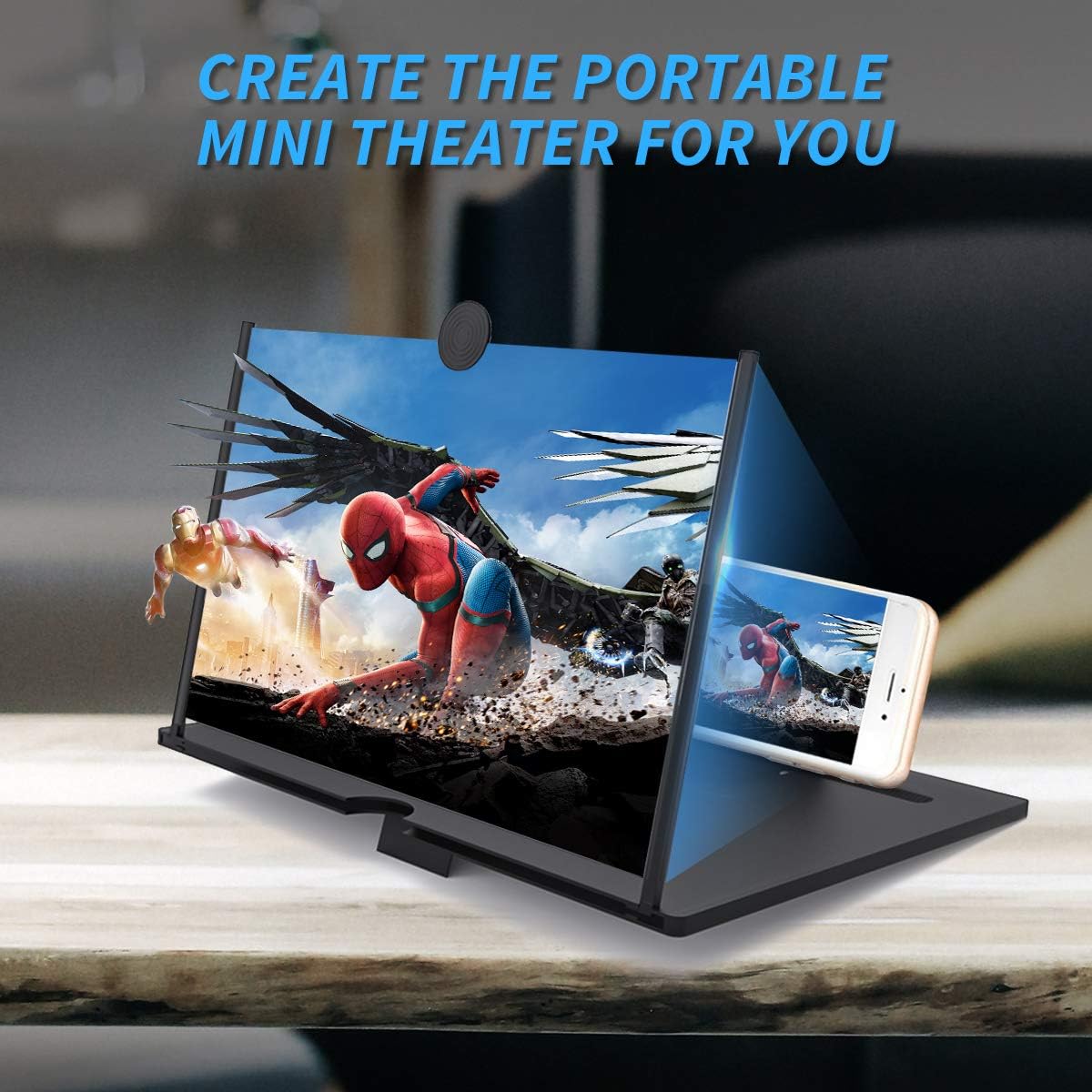 10 inch Phone Screen Magnifier, HD Mobile Phone Screen Amplifier