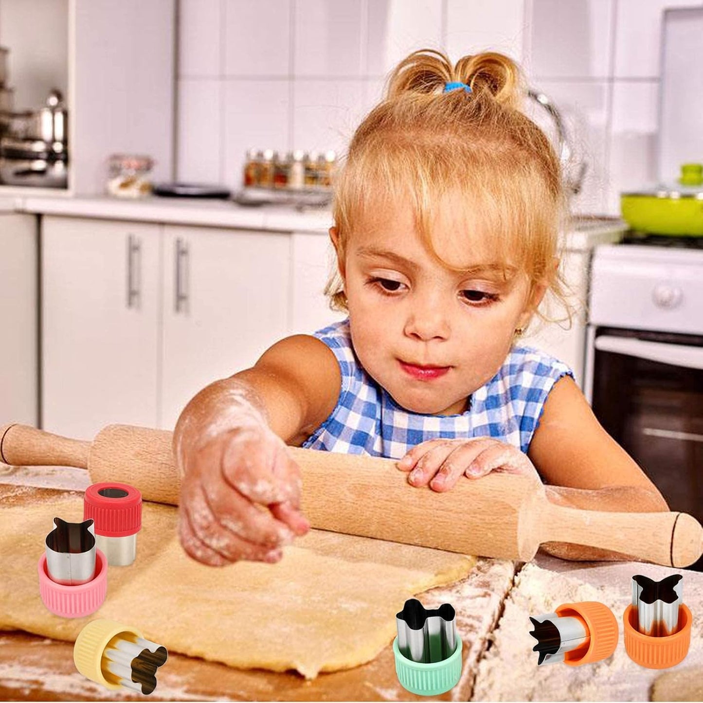 26‑Piece Kids Sandwich & Vegetable Cutter Set – Animal Shapes, Fun Healthy Snacks