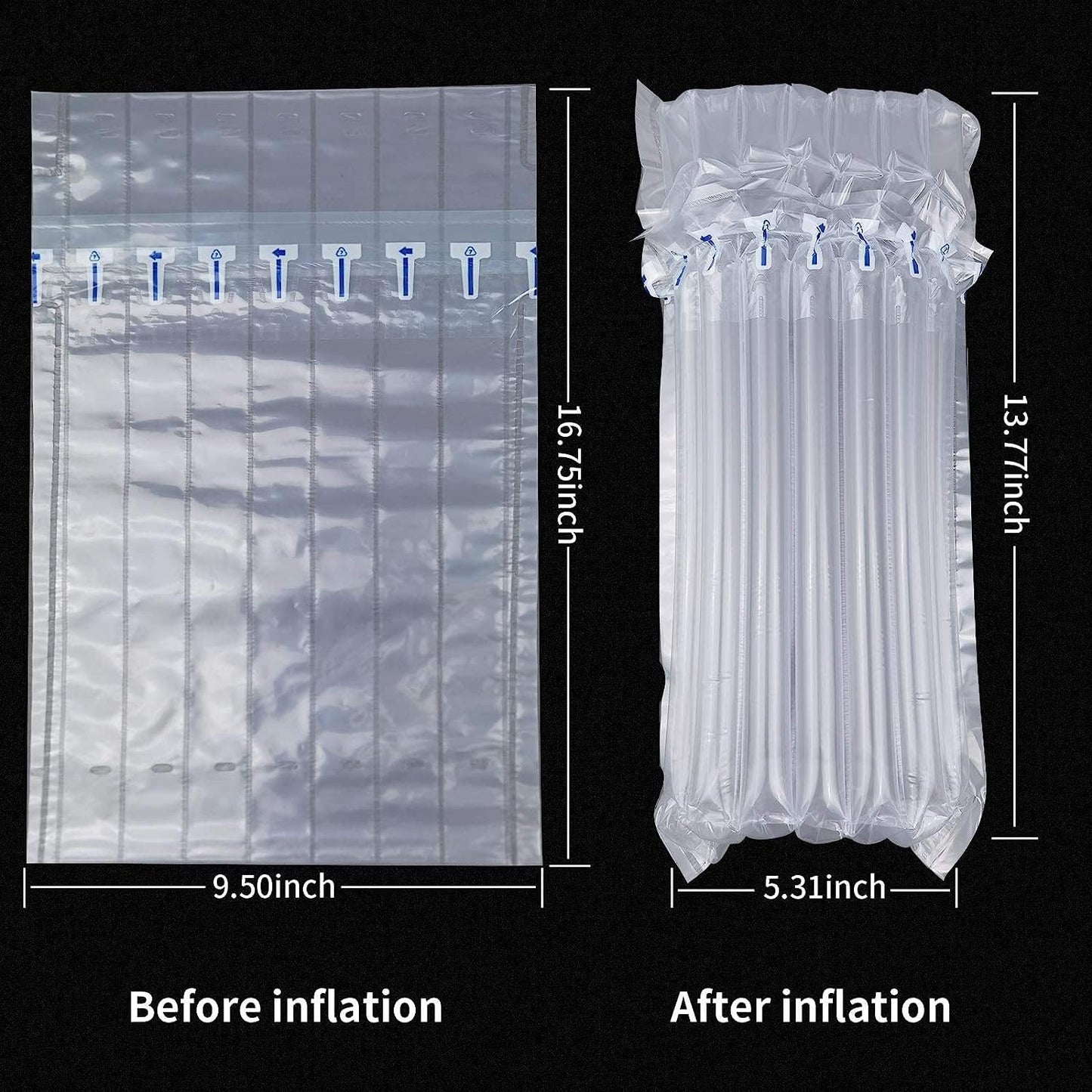 Conilly Wine Bottle Protector 10‑Pack w/ Inflator Pump – Reusable, 360° Protection