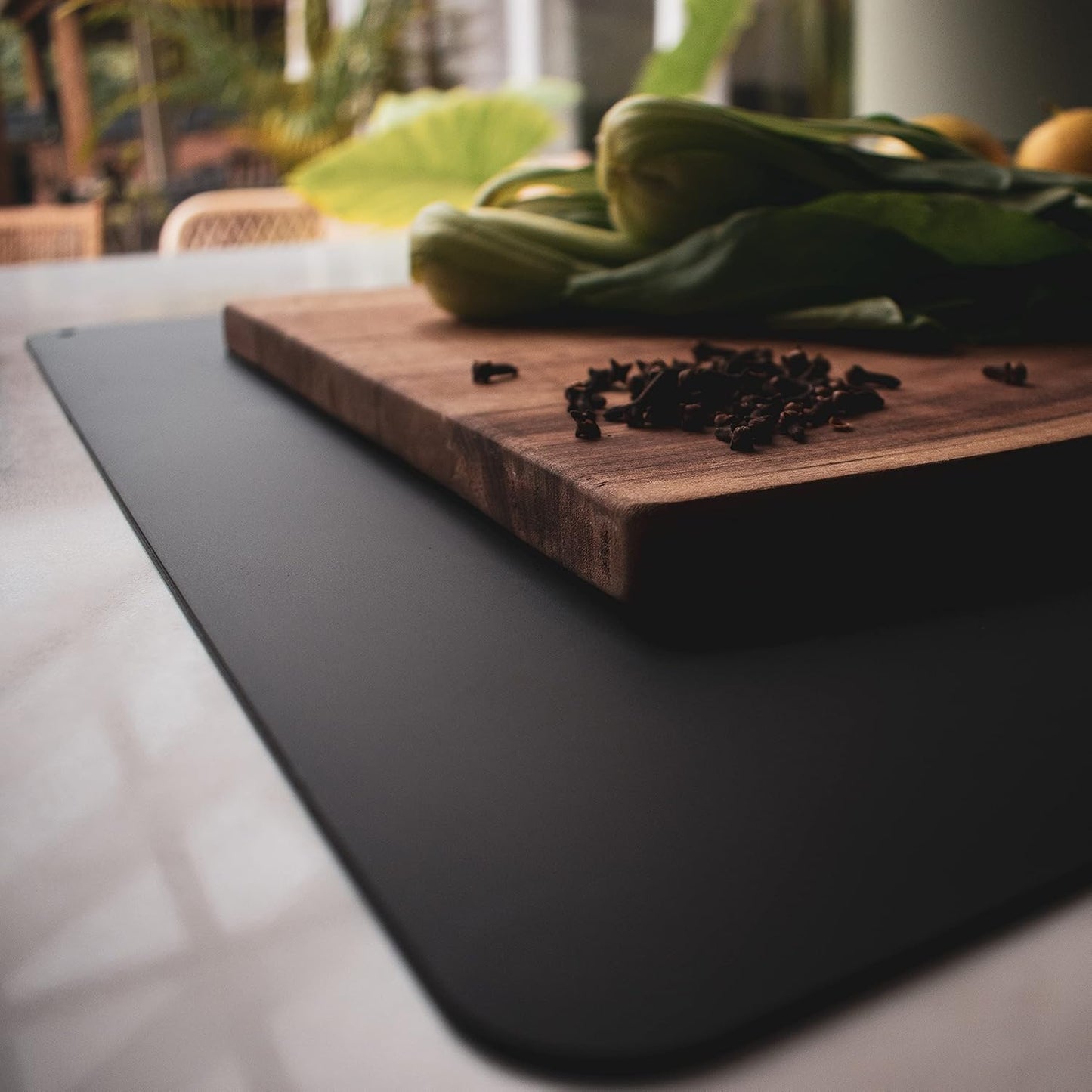 Mallowa 70×50 cm Thick Silicone Hob Cover – Heat-Resistant, Non-Slip Cooktop Protector