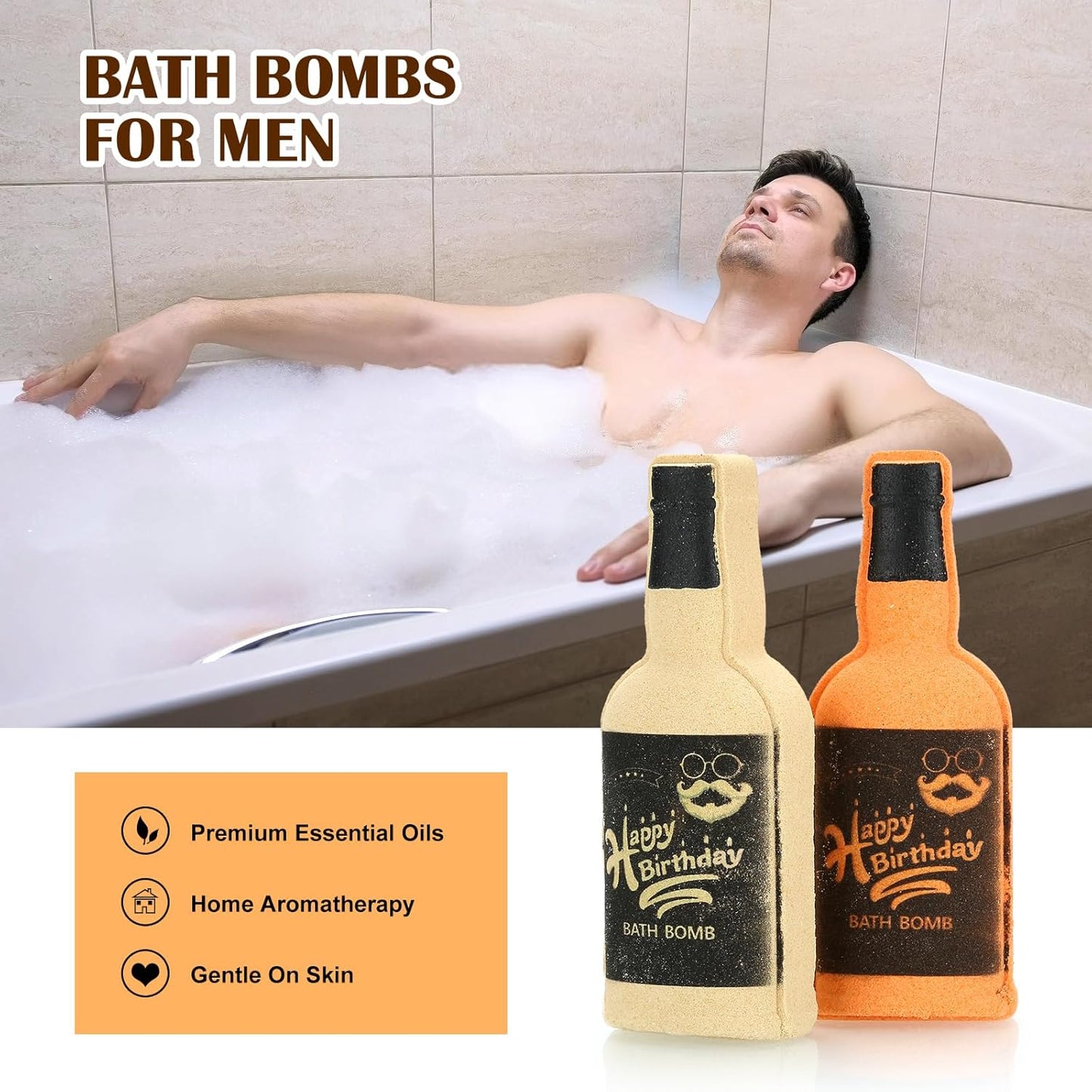 Humorous Men’s Birthday Gift Hamper – Gifts for Dad, Husband, Brother & Friend