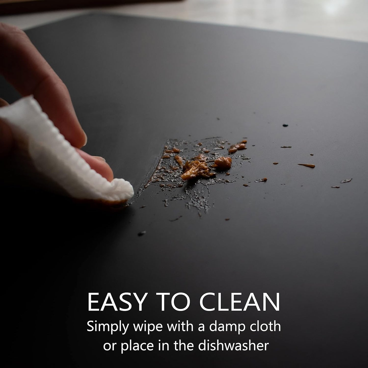 Mallowa 70×50 cm Thick Silicone Hob Cover – Heat-Resistant, Non-Slip Cooktop Protector