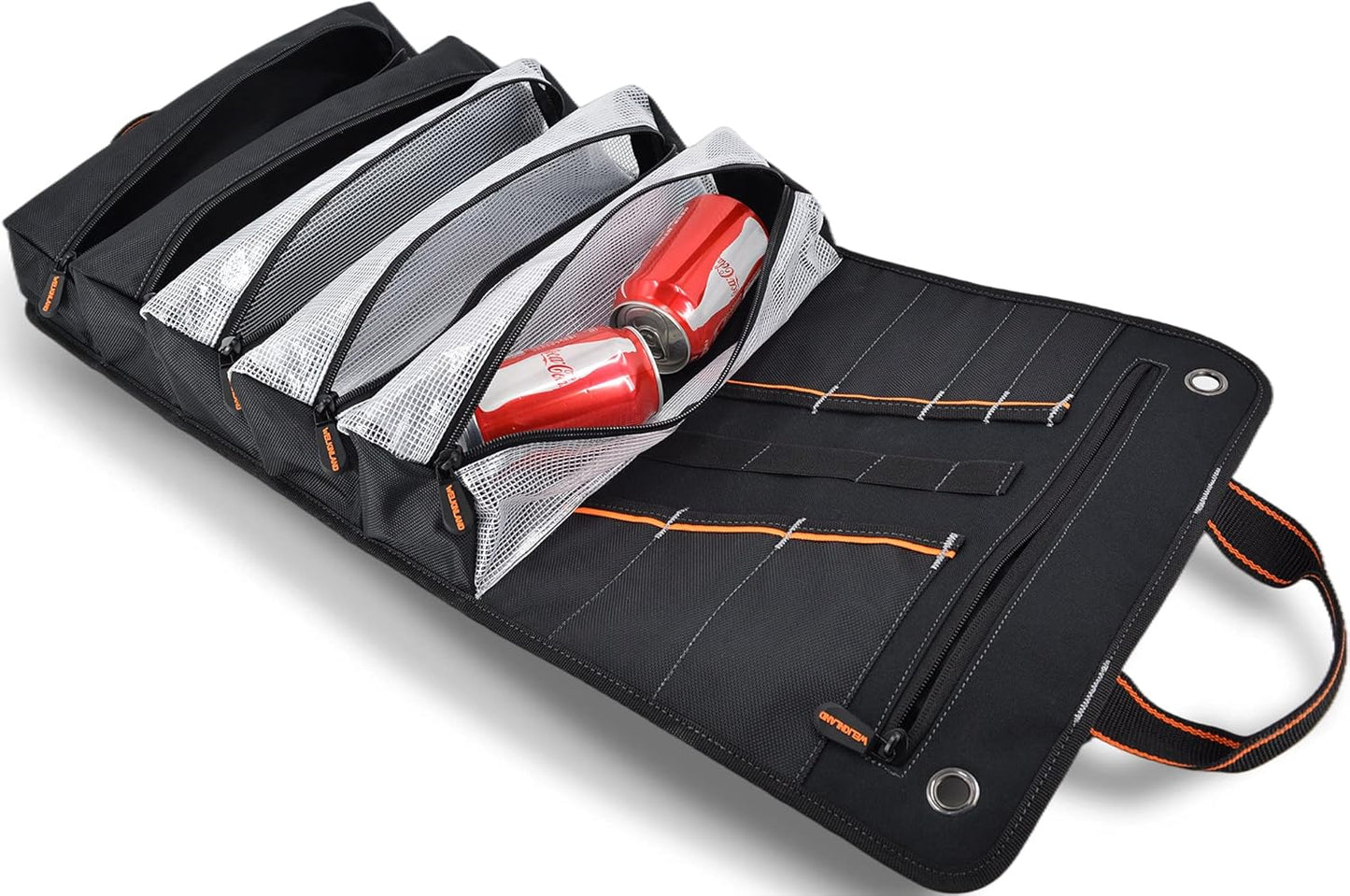WELKINLAND Roll‑Up Tool Organiser – 13 Pockets, Heavy‑Duty, Portable Tool Roll