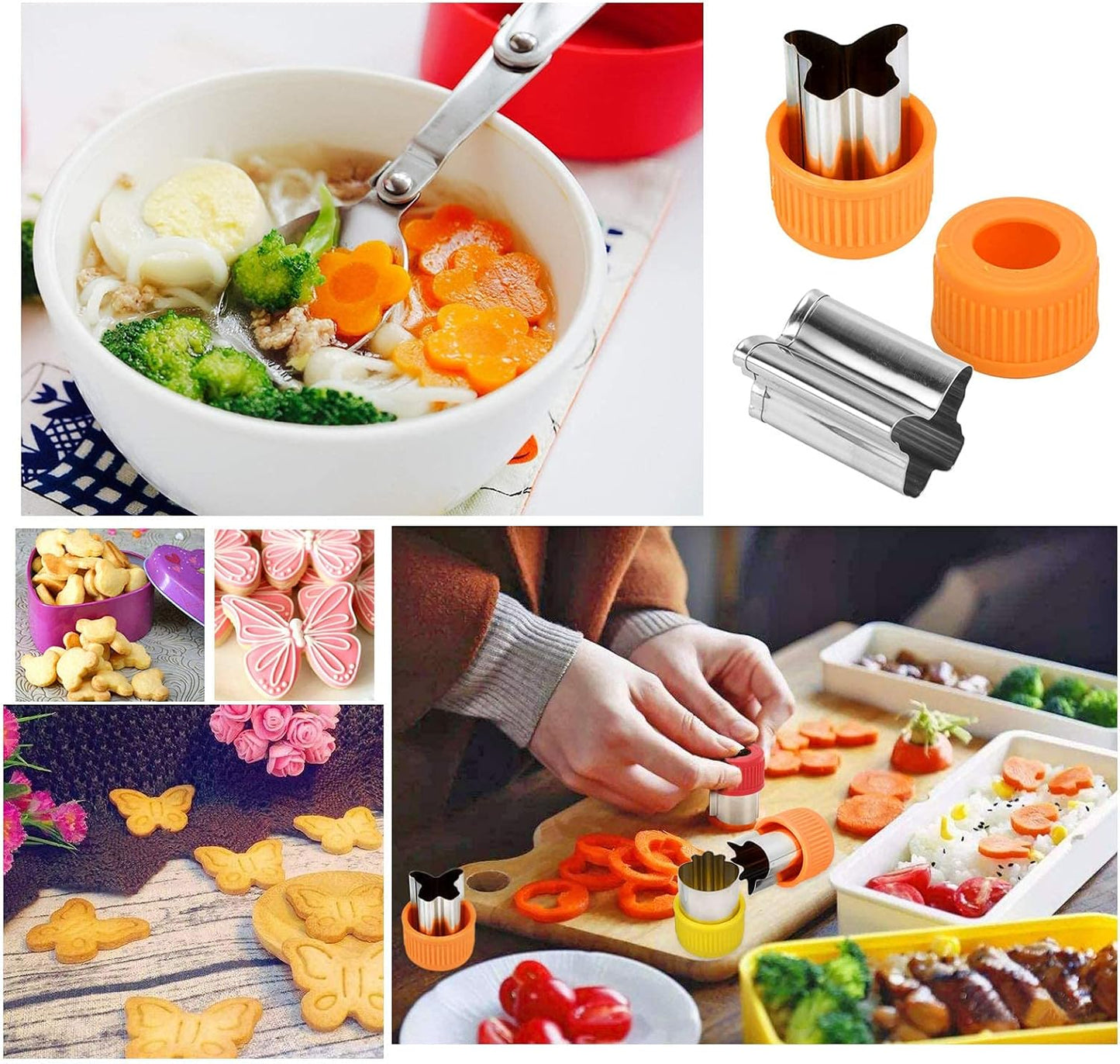26‑Piece Kids Sandwich & Vegetable Cutter Set – Animal Shapes, Fun Healthy Snacks