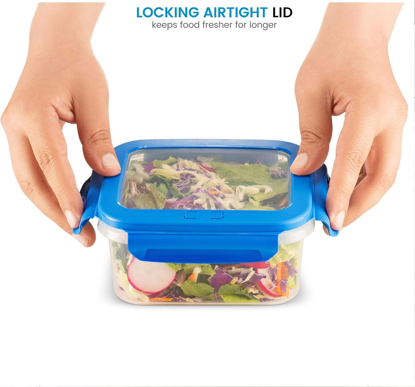 FineDine 40‑Piece Airtight Food Storage Containers Set | Leakproof BPA‑Free
