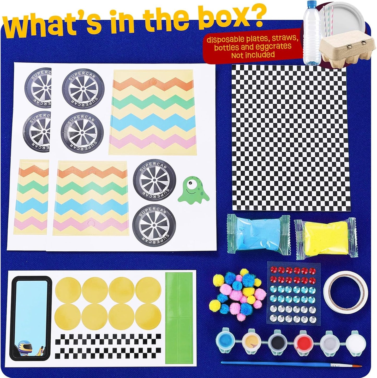 LAOESE DIY Recycled Kids Craft - Recycling Craft Projects - Arts and Crafts for Kids Ages 5-7