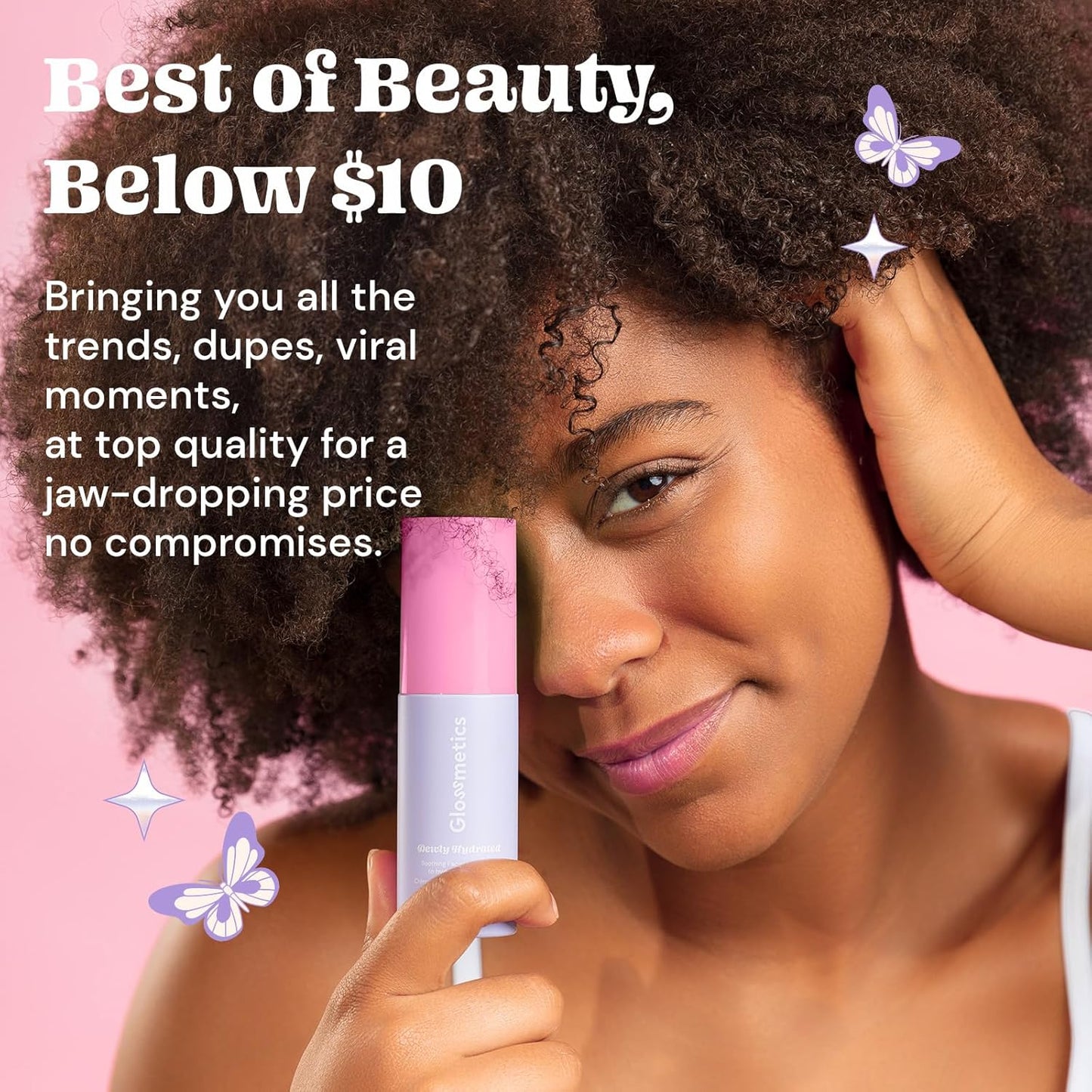 Glossmetics Dewly Hydrated Lightweight Moisturiser – Non‑Greasy Dewy Glow, 1.5 oz