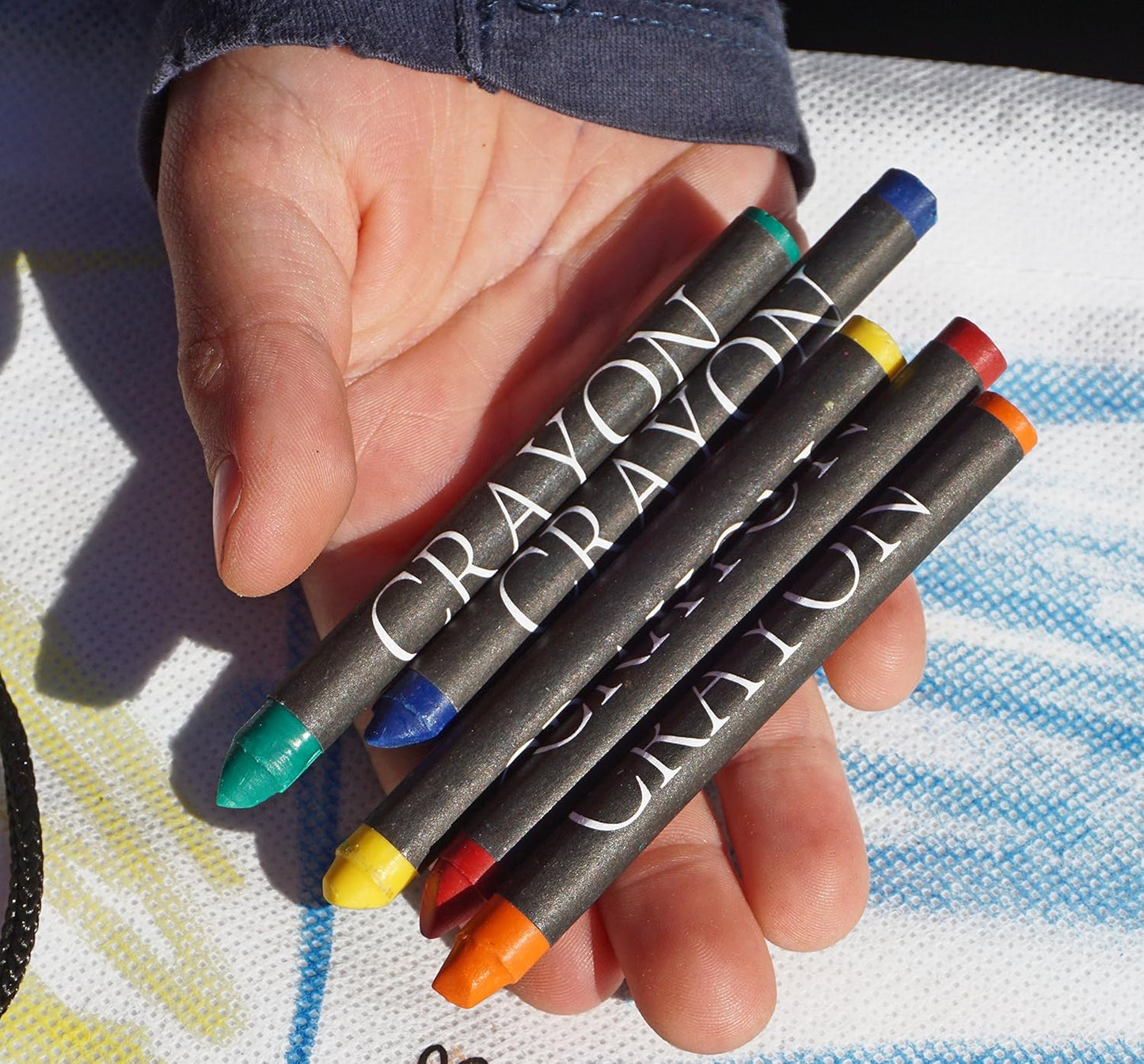 “10x Colour-Your-Own Kids Backpacks + Crayons – Party Favours / Creative Gift”