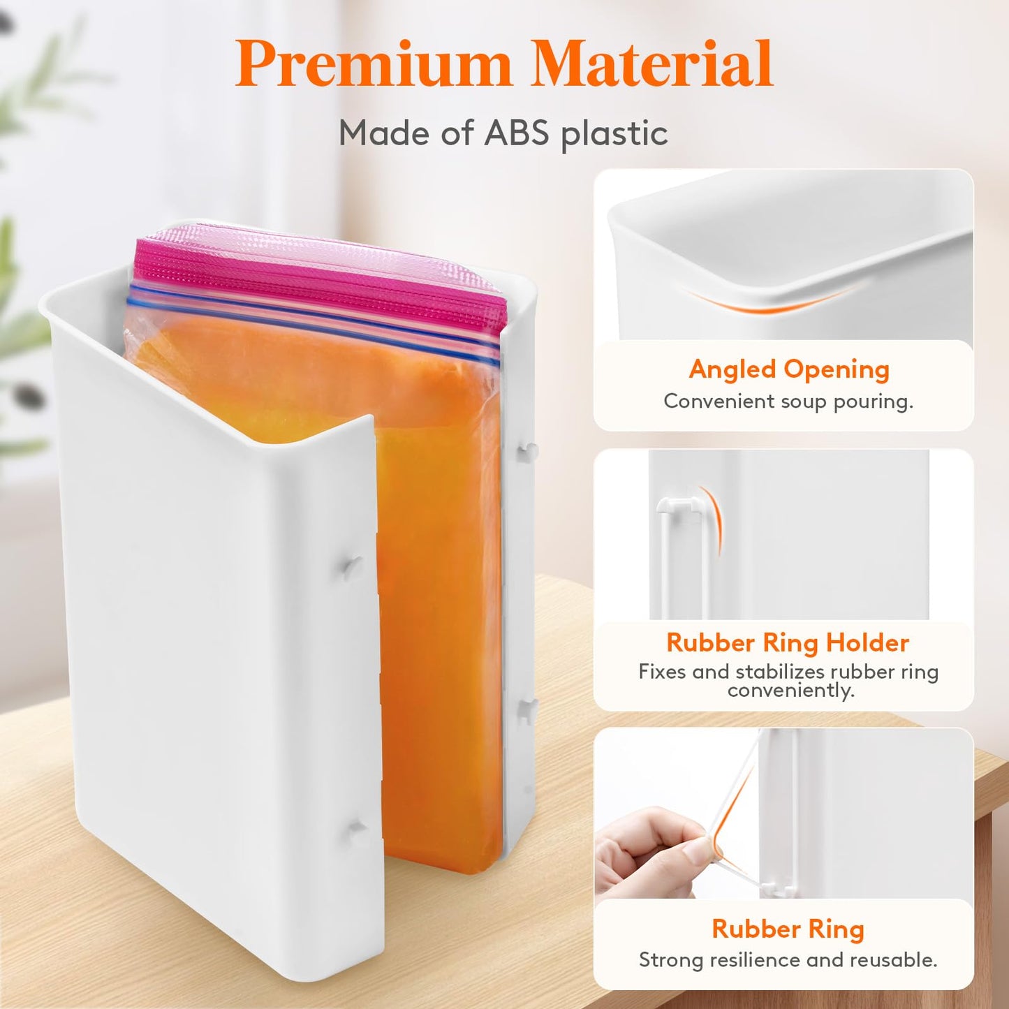 Lifewit Freezer Soup Containers 3 Pack, 4 Cup Silicone Meal Prep Storage Mold