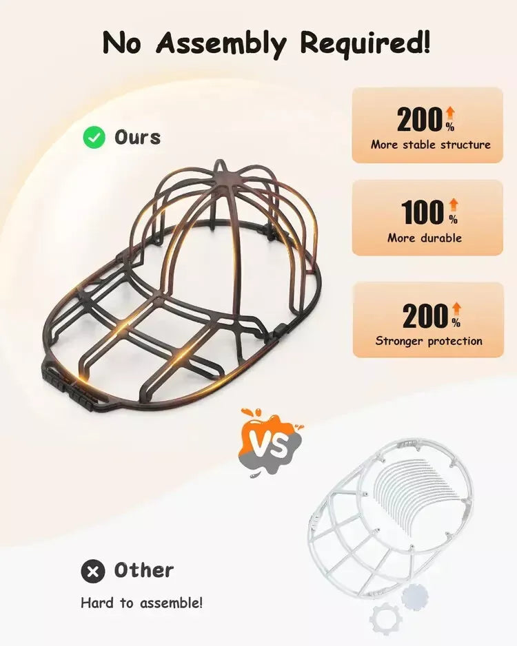 Hat Washer for Baseball Cap Hat Washing Cage Ball Cap Holder 2pk cleaners