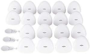 EUDEMON Baby Safety Socket Covers UK 18 Pack Three Hole Plug Protectors