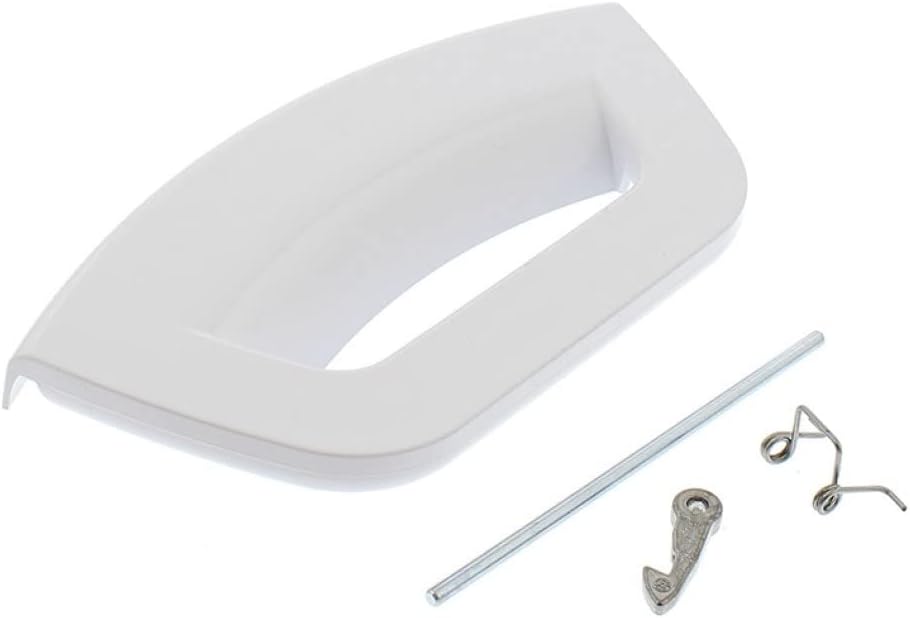 Hotpoint Washing Machine Door Handle Kit White Replacement B0C2Z8HYN1