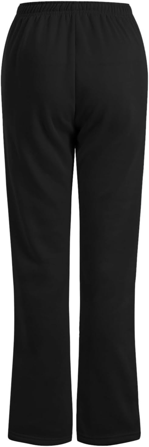 Women Fleece Lined Joggers Medium Thermal Sweatpants Warm Winter Pants