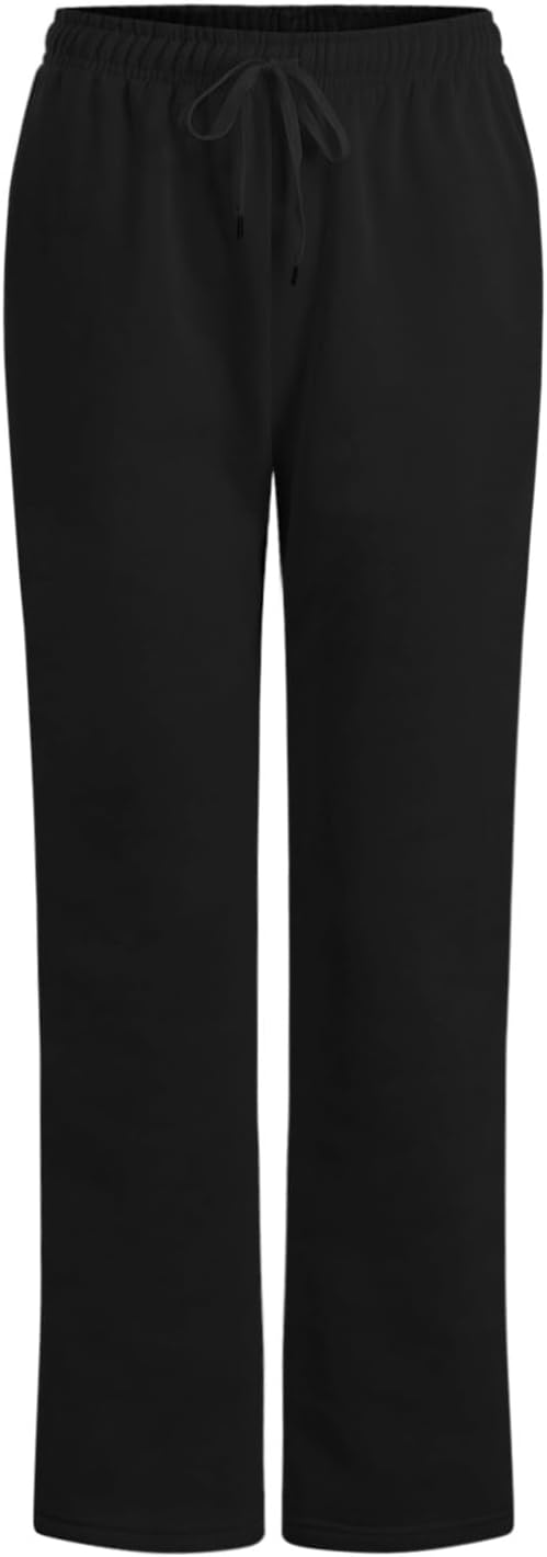 Women Fleece Lined Joggers Medium Thermal Sweatpants Warm Winter Pants