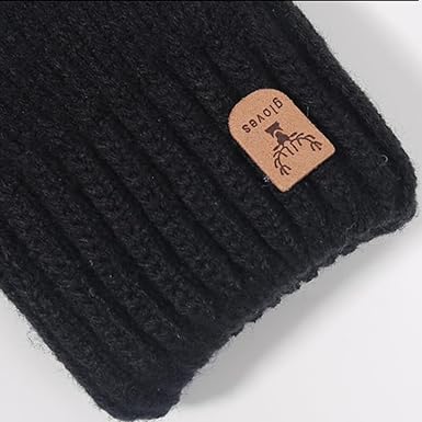 Womens Thermal Touchscreen Gloves Knit Fleece Lined Warm Winter