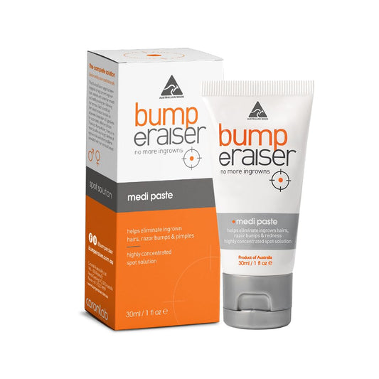 “Bump eRaiser Medi Paste 30 ml – Ingrown Hair & Razor Bump Treatment”