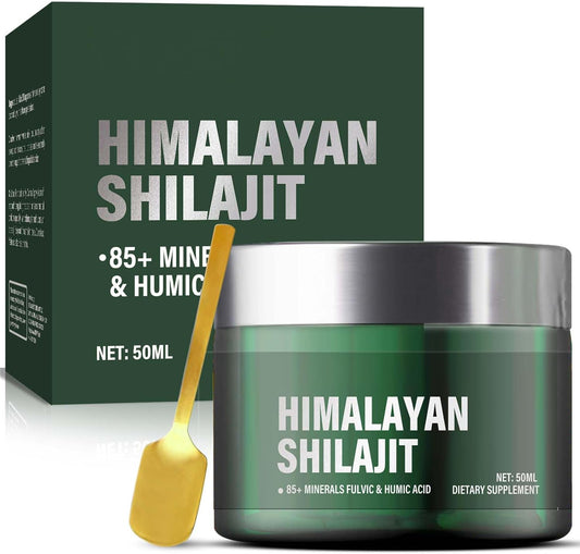 Pure Himalayan Shilajit Resin – 85+ Trace Minerals & Fulvic Acid, Organic – UK
