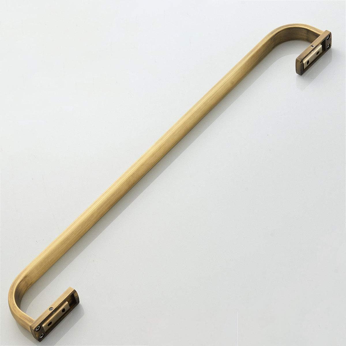 Premium Flybath Brushed Brass Towel Rail Bar 57cm Antique
