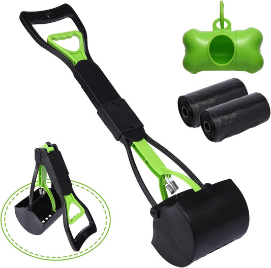 WVacFre 70cm Long-Handle Pet Pooper Scooper – Durable Dog Waste Removal Tool