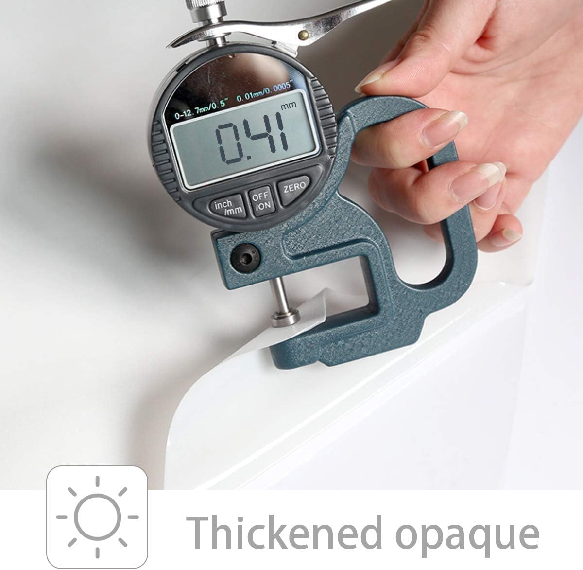 FILMGOO Blackout Window Film 90x400cm 100% Light Block Privacy