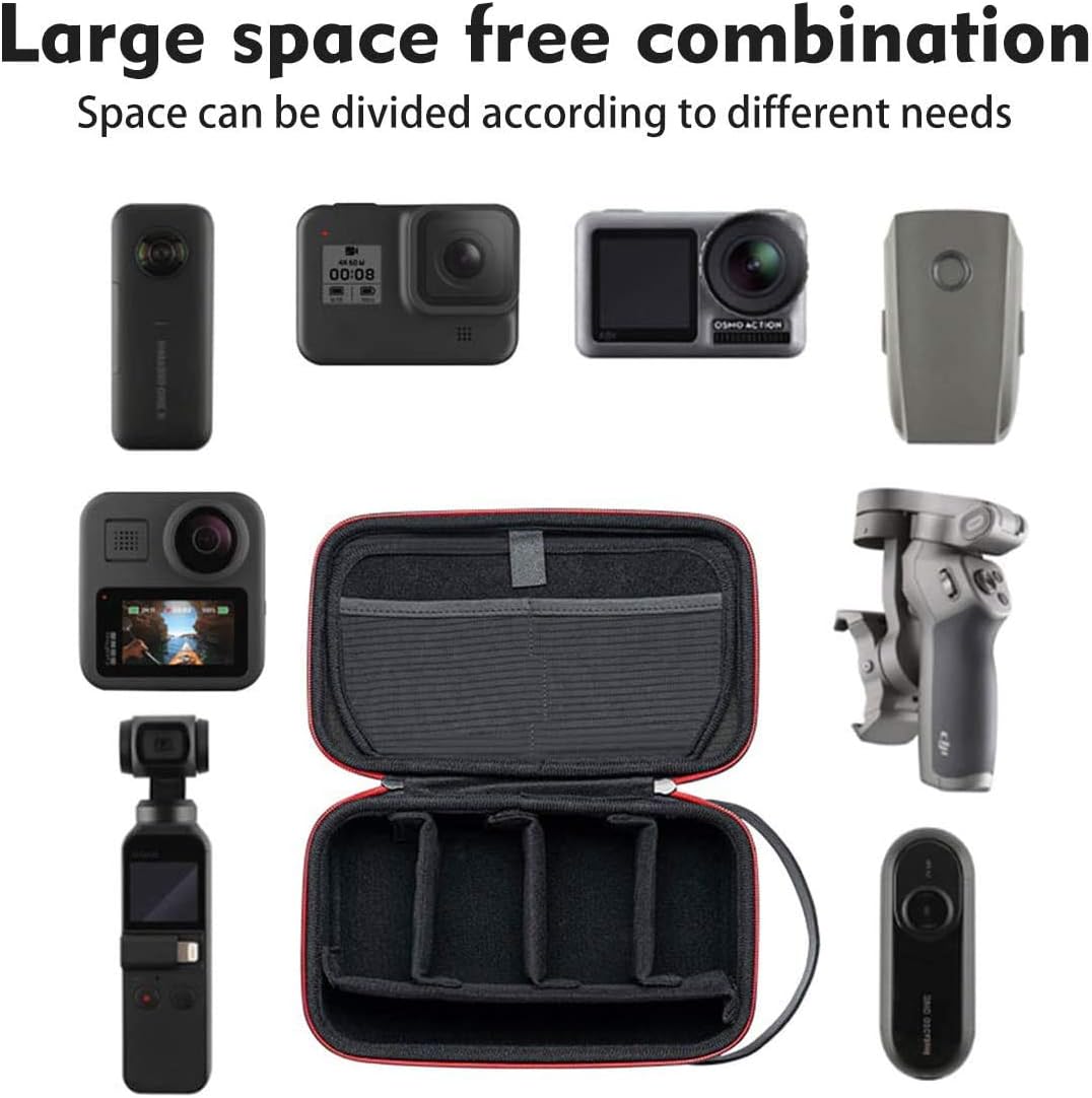 AFAITH Waterproof Action Camera Carry Case