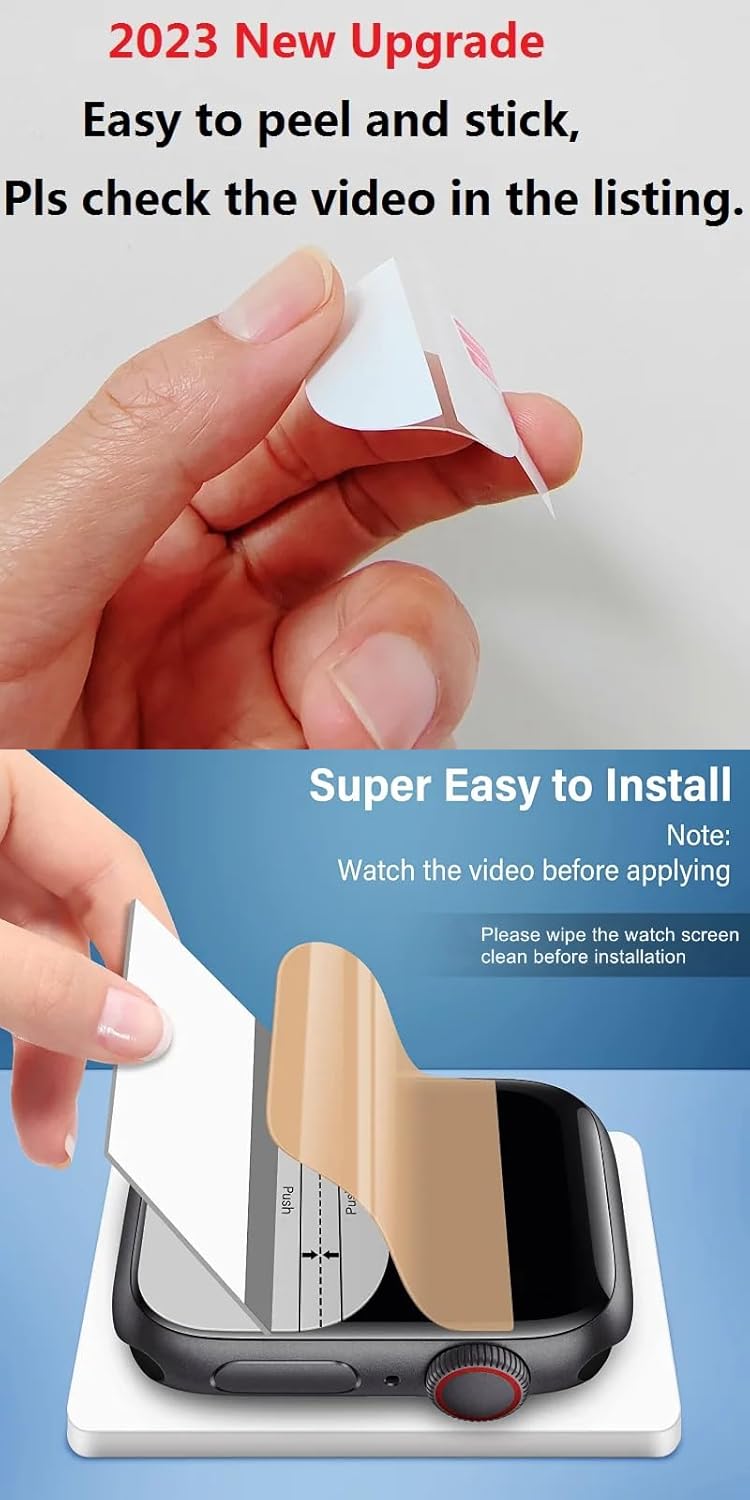 Snailcanfly Hydrogel Screen Protector Self Healing Film Clear